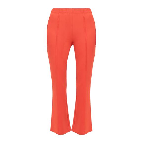 CLARE V. Le Flare Pants in Bright Poppy XS - Picture 1 of 11